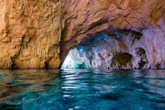 Blue caves
